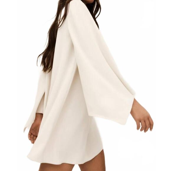 NEW BA&SH women's tori dress in ecru